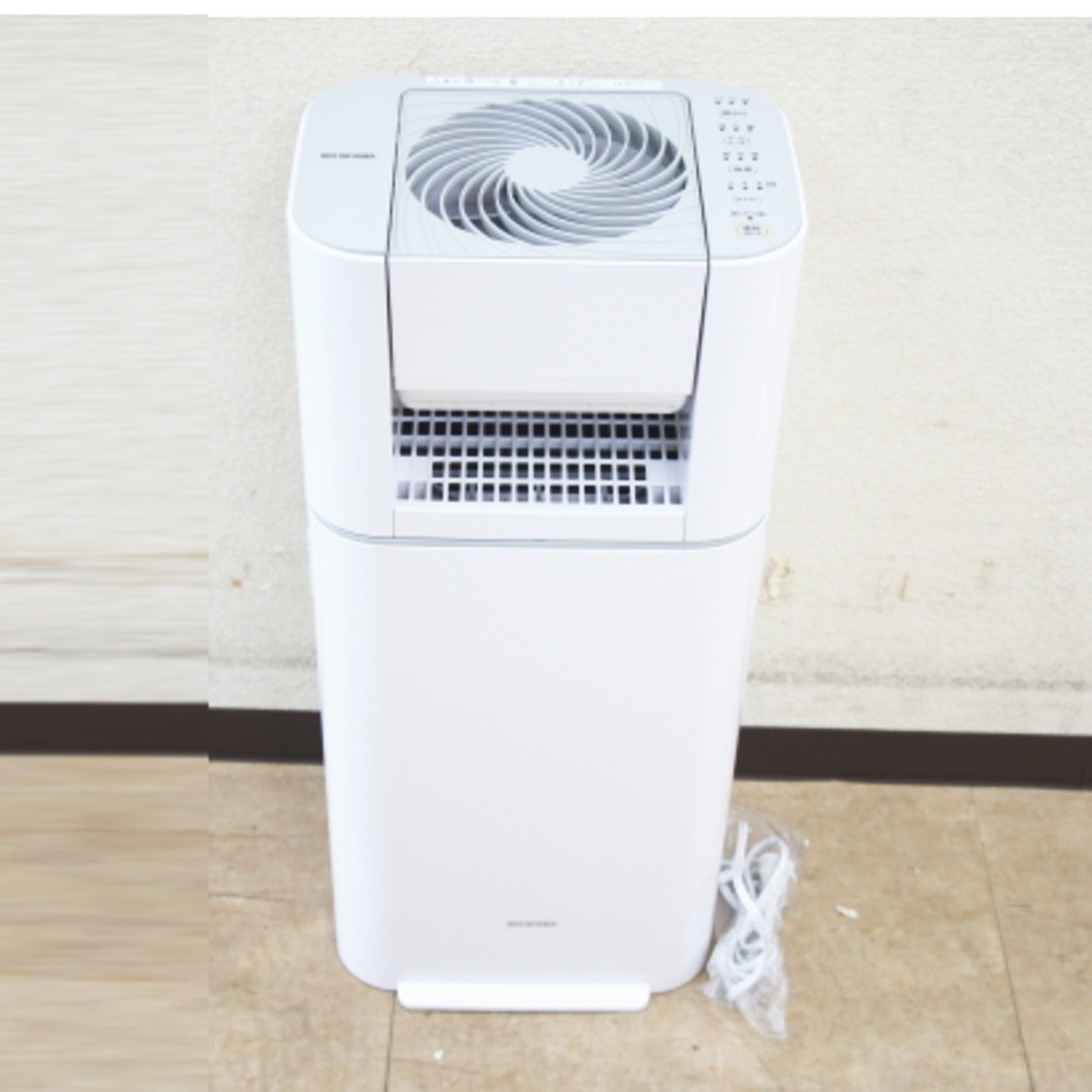 [展示品B]サーキュレーター衣類乾燥除湿機 IJD-I50-WH ホワイト/グレー: わたネット