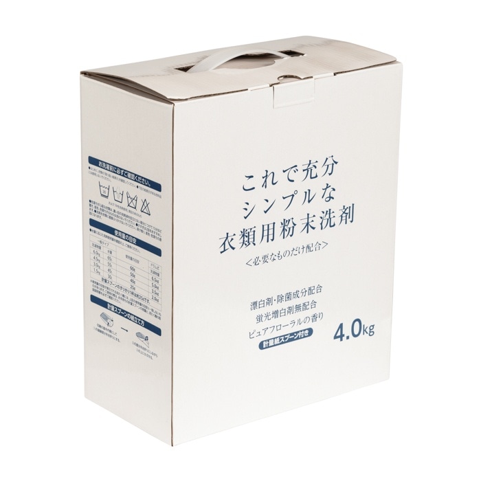 [取寄10][まとめ買い]【3個セット】衣類用大型粉末洗剤4kg [4589458496116]
