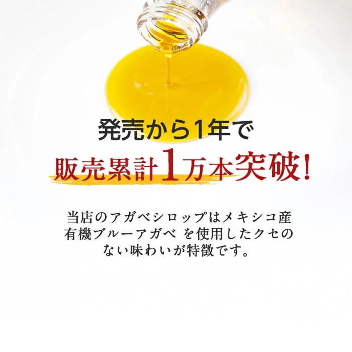 アガベシロップ330g [1本][4589458475708]