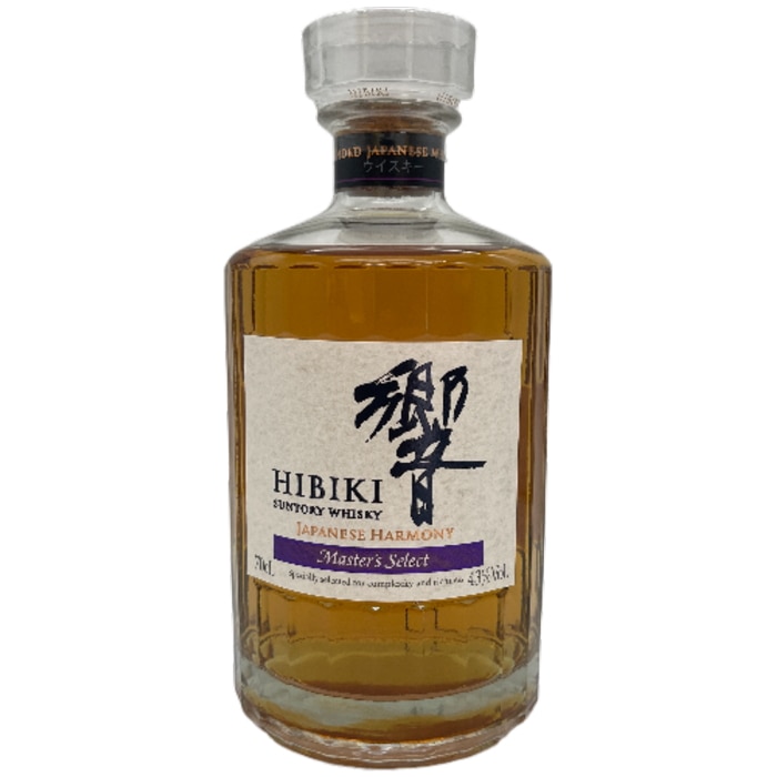 【免税店限定品】サントリー響 ジャパニーズハーモニー マスターズセレクト 43度 700ml 箱付