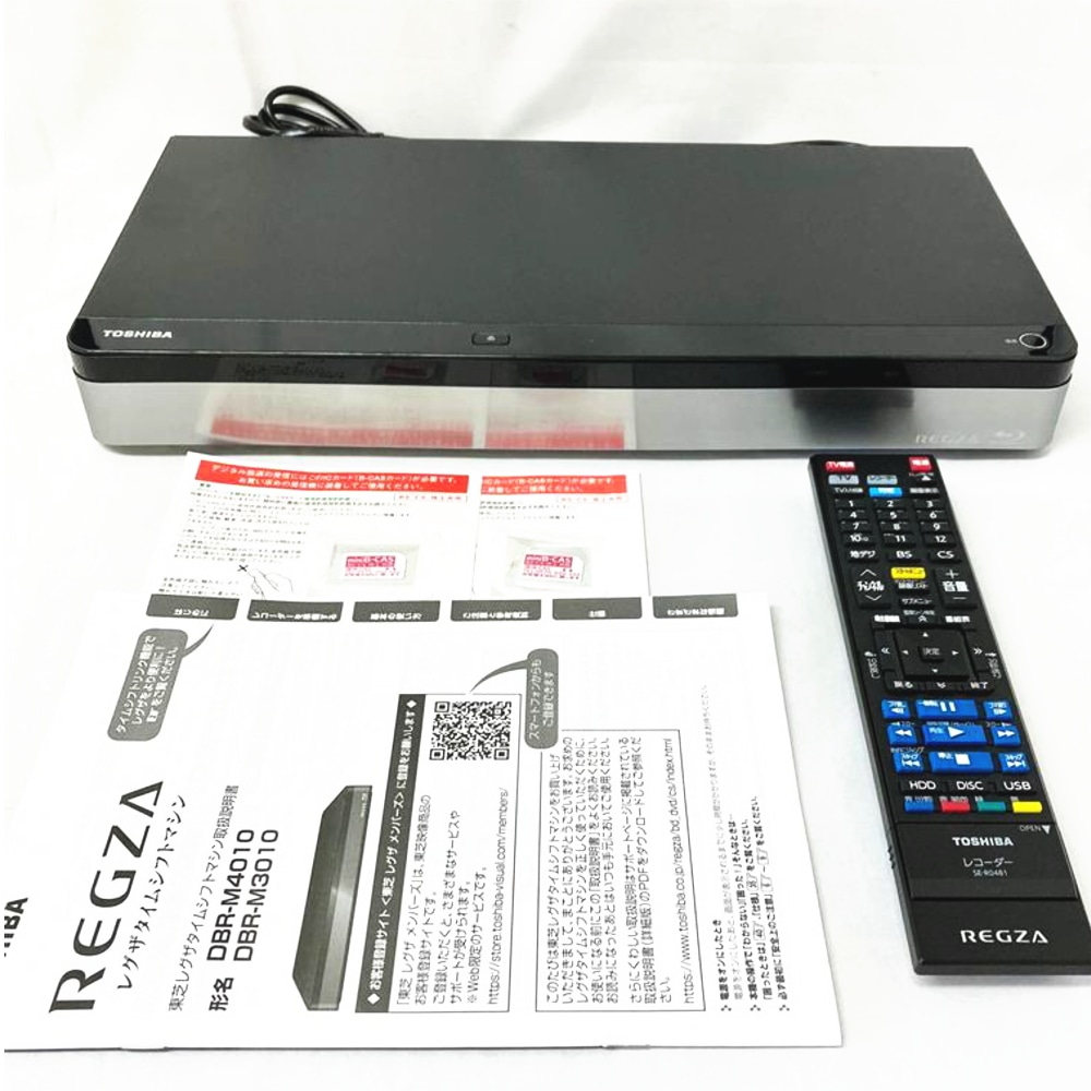 東芝 REGZA（レグザ）ブルーレイタイムシフトマシン DBR-M4010 - テレビ/映像機器