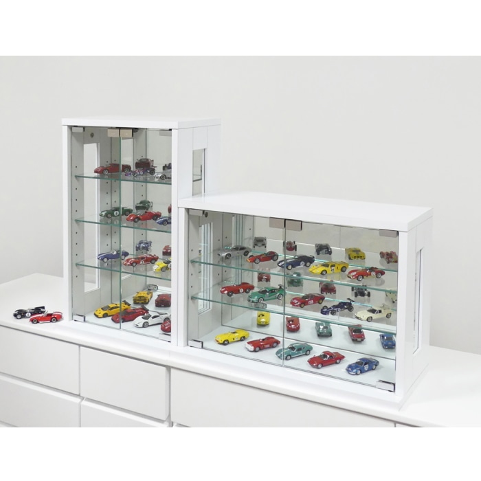 卓上コレクションケース 縦型 27060 ホワイト (本州四国九州限定)