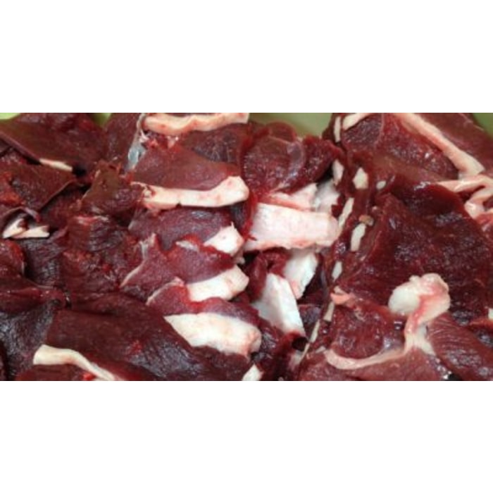 [冷凍][直送10]鹿極上スライス300g (狩猟) 【配送指定日不可】6105