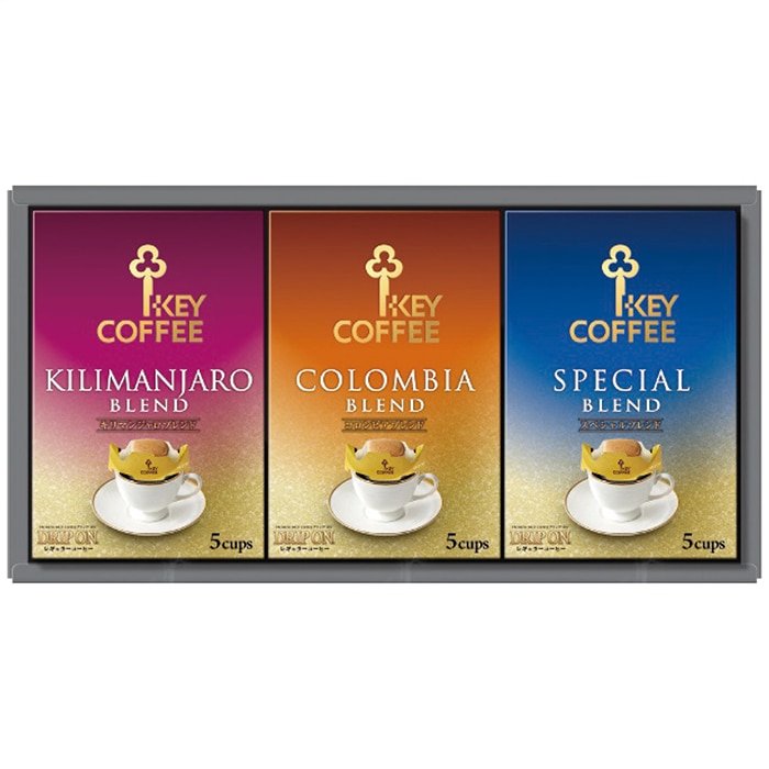 キーコーヒー ドリップオン・レギュラー コーヒー ギフト [直送商品](1214-010)