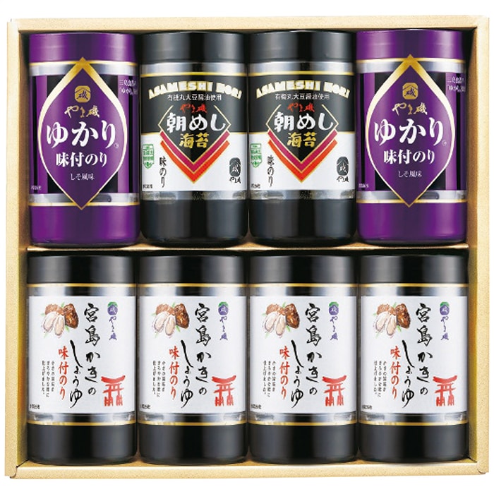 お歳暮 やま磯 味付海苔カップ詰合せ VC-8KG [直送商品](9877-123)