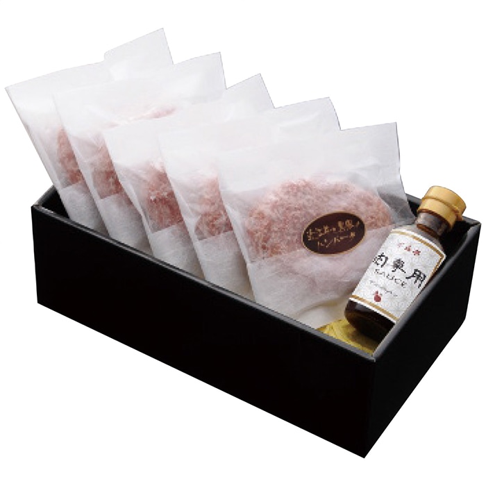 千成亭 近江牛と黒豚のハンバーグ セット [冷凍][直送商品](1271-022)