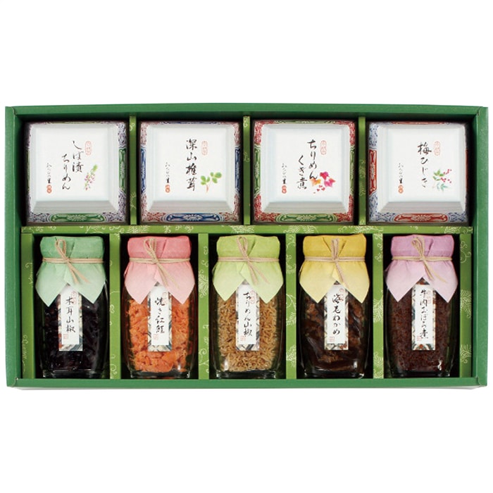 京･料亭 わらびの里 京楽味 佃煮 詰合せ [直送商品](4264-028)