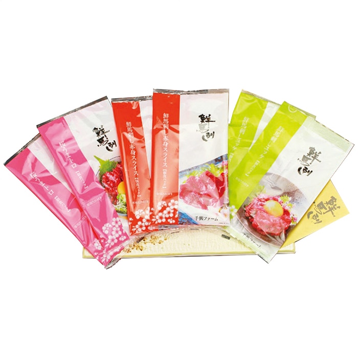 鮮馬刺し バラエティー 3種 セット [冷凍][直送商品](4270-057)