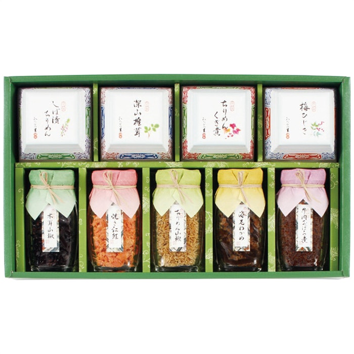 お歳暮 京・料亭　わらびの里 京楽味 佃煮詰合せ わS-50 [直送商品](9834-060)