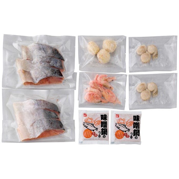 お歳暮  石狩鍋 [冷凍][直送商品](9806-011)