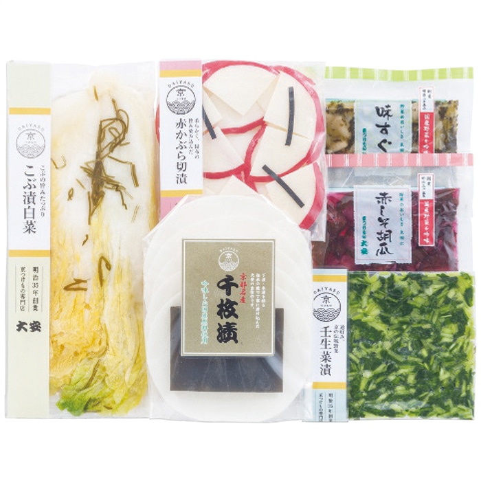 お歳暮 京つけもの大安 味さわやか 直FF-35 [冷蔵][直送商品](9836-014)