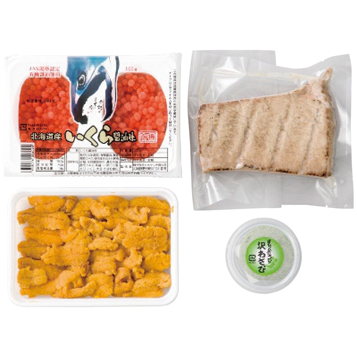 お歳暮 カネトモ 豪華海鮮丼セット [冷凍][直送商品](9849-023)