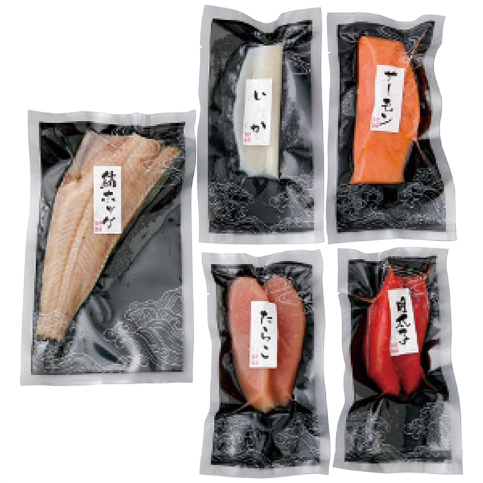 お歳暮 カネサン佐藤水産 海鮮5種セット [冷凍][直送商品](9849-061)