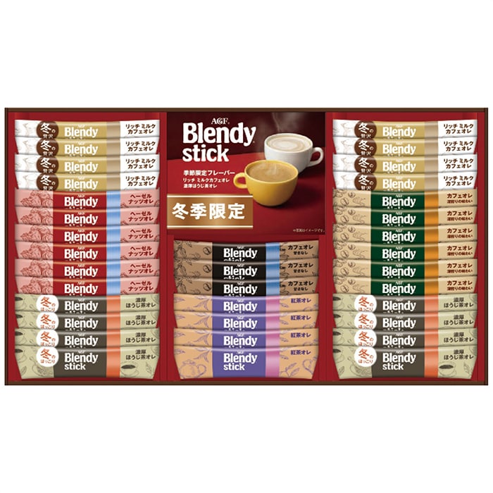 お歳暮 AGF ブレンディスティック ウインターカフェオレコレクション BW-30 [直送商品](9859-012)