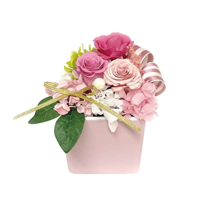 [直送商品]母の日 5/8-10お届け スープ ギフトアレンジメント エクラン ピンク 【配送指定日不可】 (1853-759)