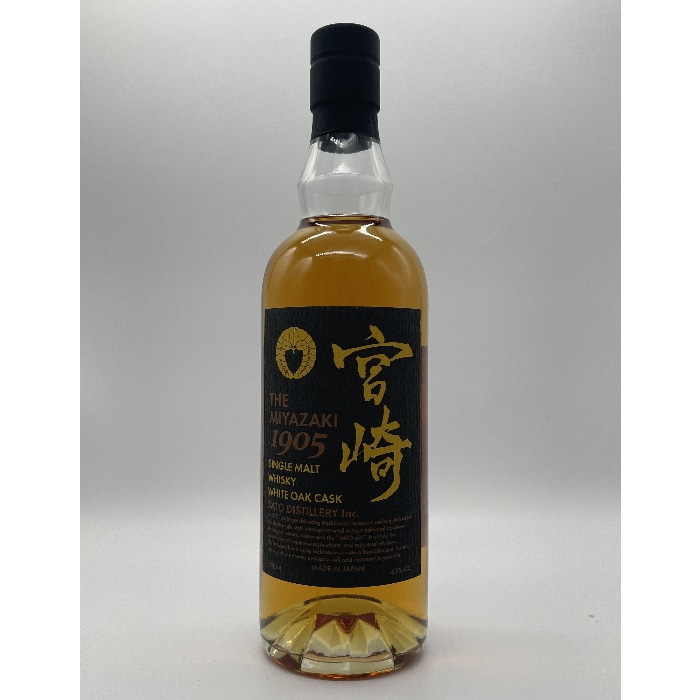 宮崎 SINGLE MALT WHISKY 43度 700ml 箱付