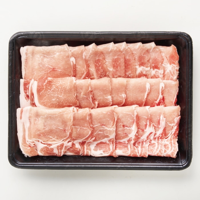 鹿児島県産 黒豚ロース・肩ロースしゃぶしゃぶ 【綿半お歳暮】 【11/15～12/26順次お届け】[冷凍][直送商品]