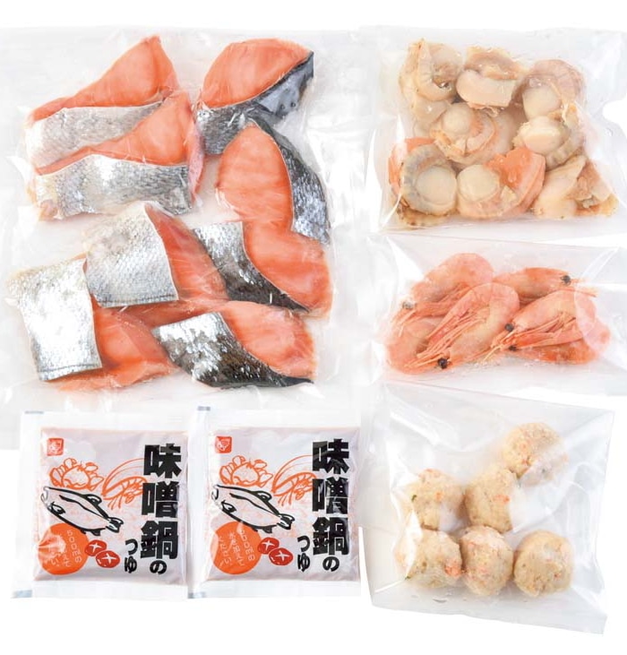 豪快石狩鍋 【綿半お歳暮】 【11/15～12/26順次お届け】[冷凍][直送商品]