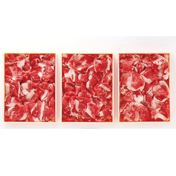 国産黒毛和牛切り落とし 750g 【綿半お歳暮】 【11/15～12/26順次お届け】[冷凍][直送商品]