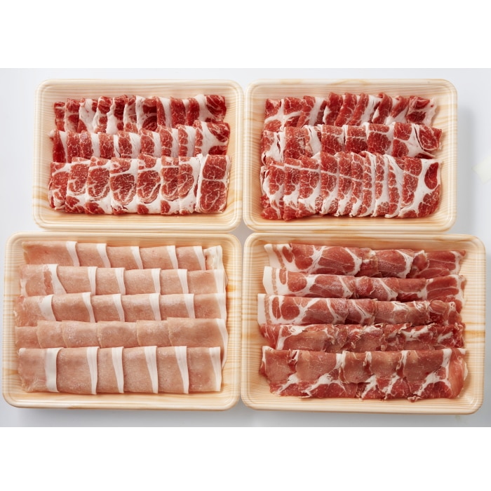 人気の豚しゃぶセット 【綿半お歳暮】 【11/15～12/26順次お届け】[冷凍][直送商品]