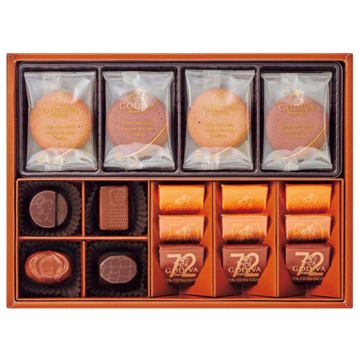 「ゴディバ」チョコレート&クッキー アソートメント 21個入り 【綿半お歳暮】 【11/15～12/26順次お届け】[直送商品]