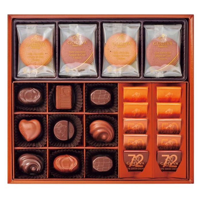 「ゴディバ」チョコレート&クッキー アソートメント 27個入り 【綿半お歳暮】 【11/15～12/26順次お届け】[直送商品]