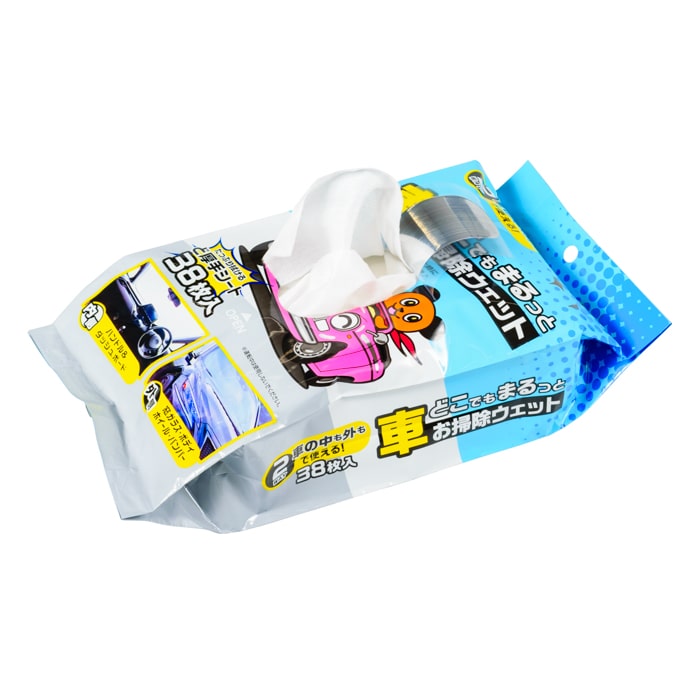 車どこでもまるっとお掃除ウェット