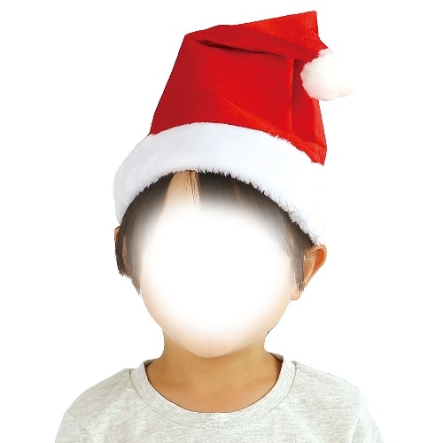 [取寄5]クリスマスサンタ帽子(子ども用) 11807