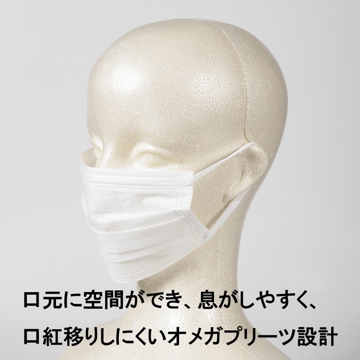 [取寄10][まとめ買い]【40個セット】不織布マスク ふつう 60枚入 ホワイト [4589458500059]