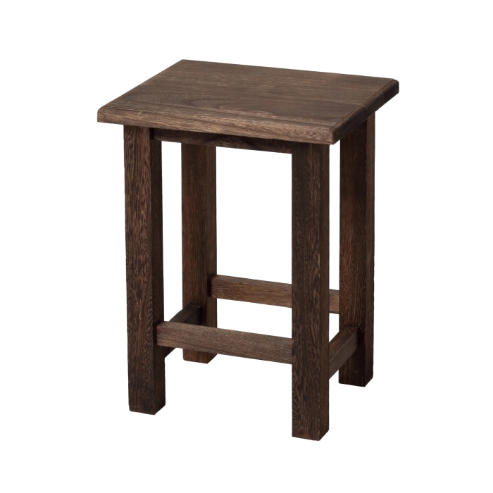 焼桐 角スツール 64853 (本州四国九州限定)