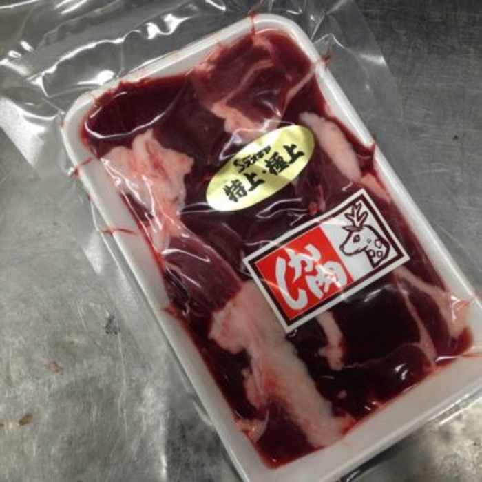 [冷凍][直送10]鹿極上スライス300g (狩猟) 【配送指定日不可】6105