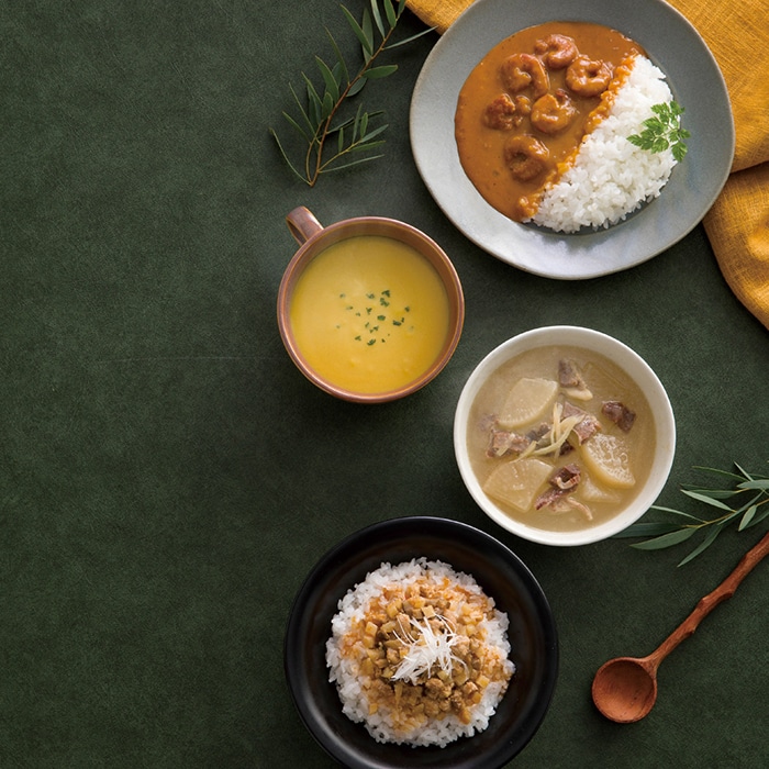 ニシキヤキッチン かけごはんと和風スープ セット [直送商品](4248-024)