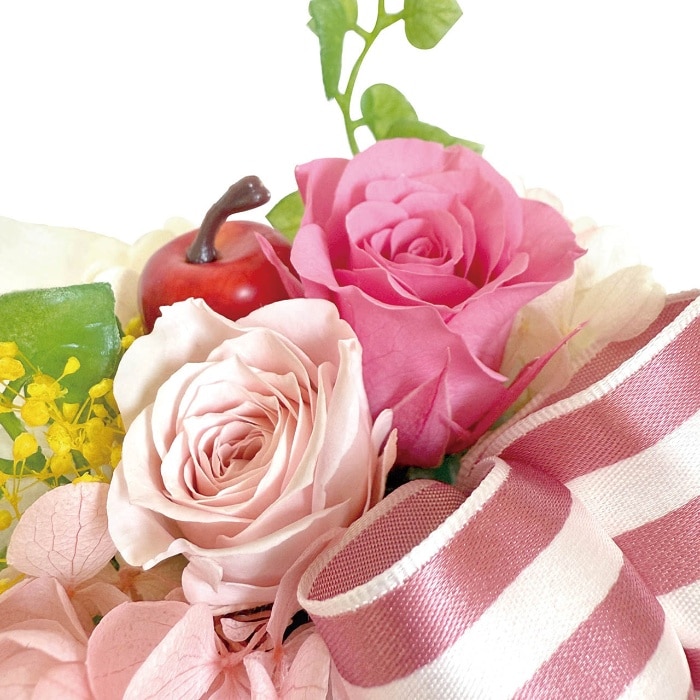 [直送商品]母の日 5/8-10お届け スープ ギフトアレンジメント ジャルダン ピンク 【配送指定日不可】 (1853-723)