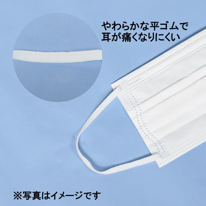 [取寄10][まとめ買い]【40個セット】不織布マスク ふつう 60枚入 ホワイト [4589458500059]