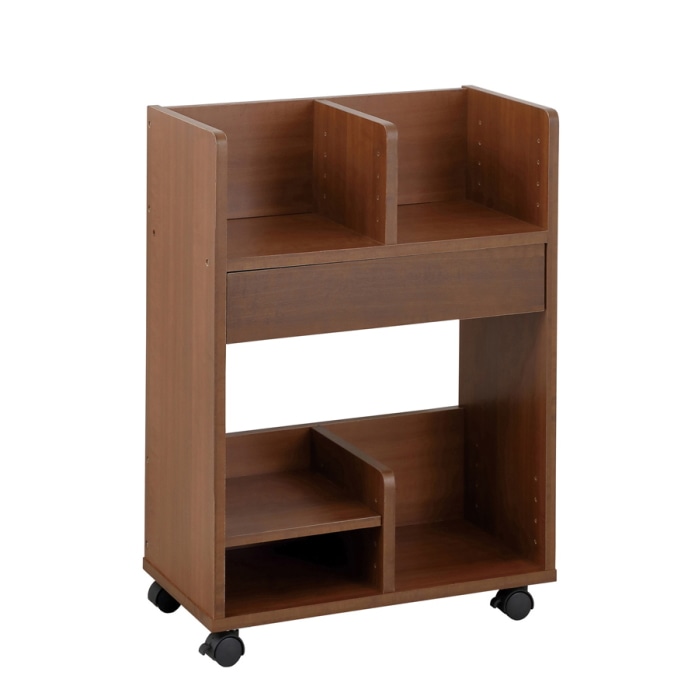 シンプルランドセル収納ワゴン 36879 ブラウン (本州四国九州限定)