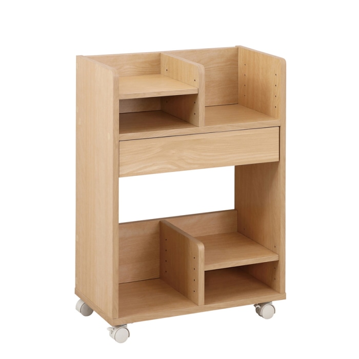 シンプルランドセル収納ワゴン 79865 ナチュラル (本州四国九州限定)