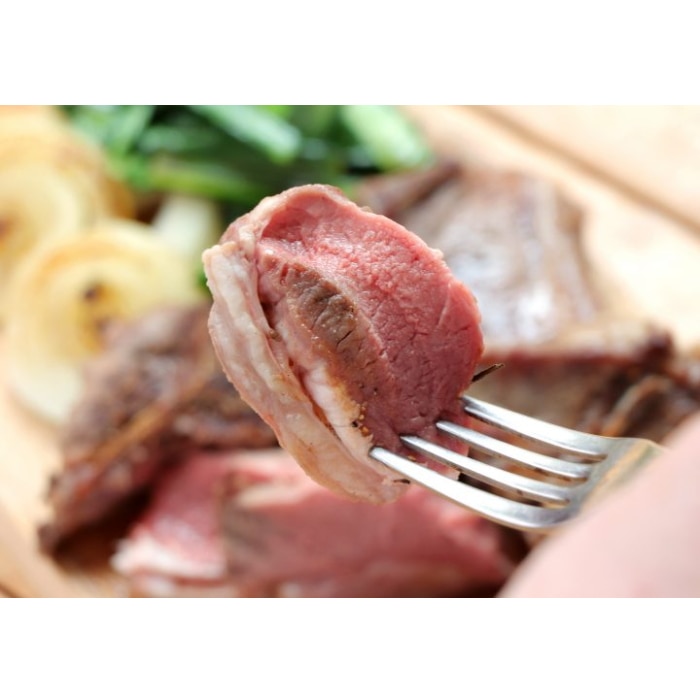 [冷凍][直送10]ラムTボーンステーキ 350g～380ｇ 【配送指定日不可】1359