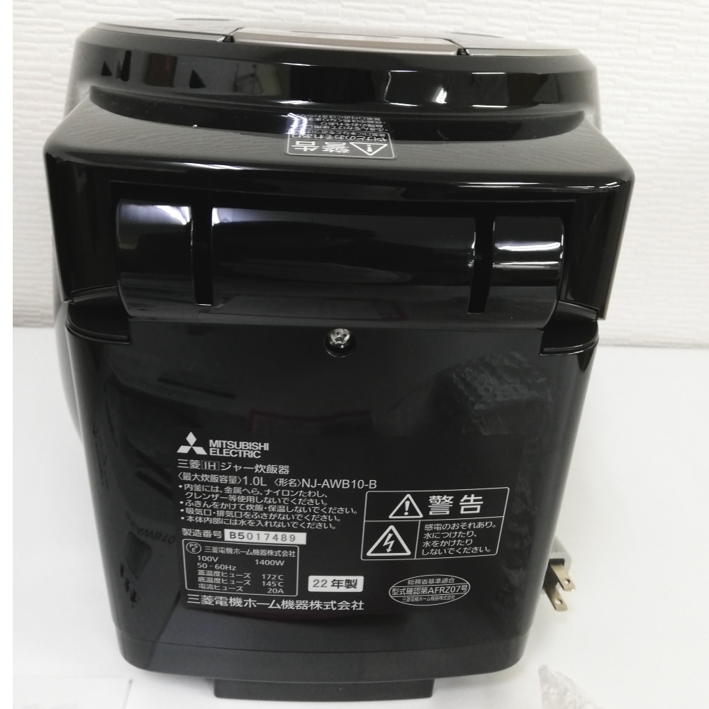 ジャンク品]本炭釜 KAMADO NJ-AWB10-B 黒曜: わたネット