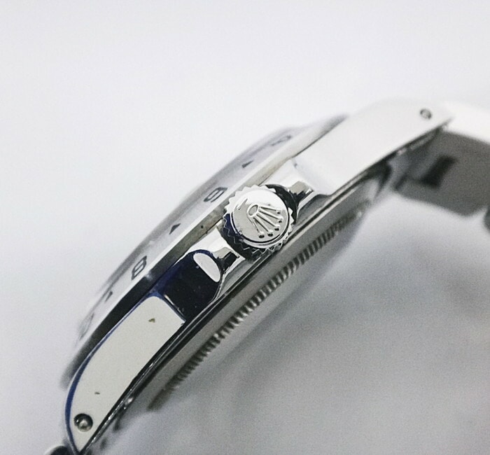 ロレックス ROLEX エクスプローラーⅡ 16570 ブラック ステンレススチール メンズ 腕時計
