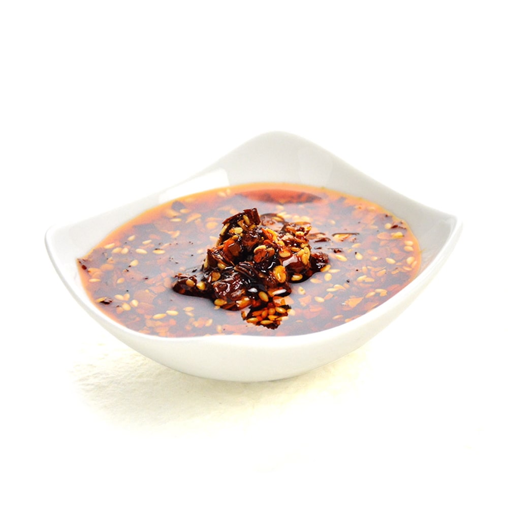 老騾子 朝天香辣脆 山椒ラー油辛味調味料 中辛 240g【台湾】