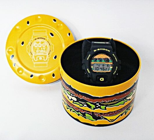 Aランク】CASIO(カシオ) G-SHOCK DW-6900FS-BIGMAC ビックマックコラボ