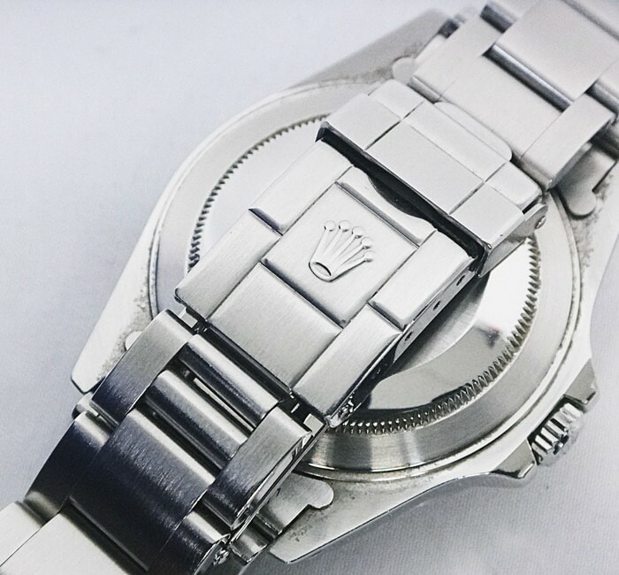 ロレックス ROLEX エクスプローラーⅡ 16570 ブラック ステンレススチール メンズ 腕時計