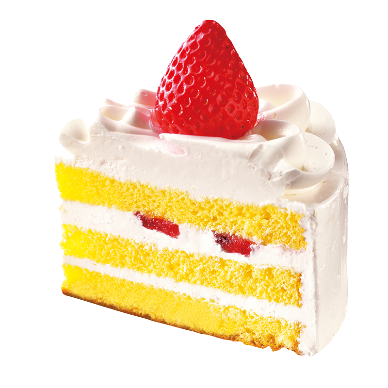 [A37]ヤマザキ クリスマス 苺とチョコの切れてるケーキ