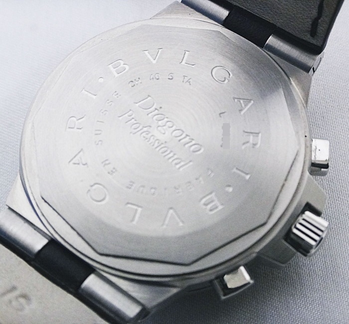 ブルガリ　ディアゴノ　腕時計