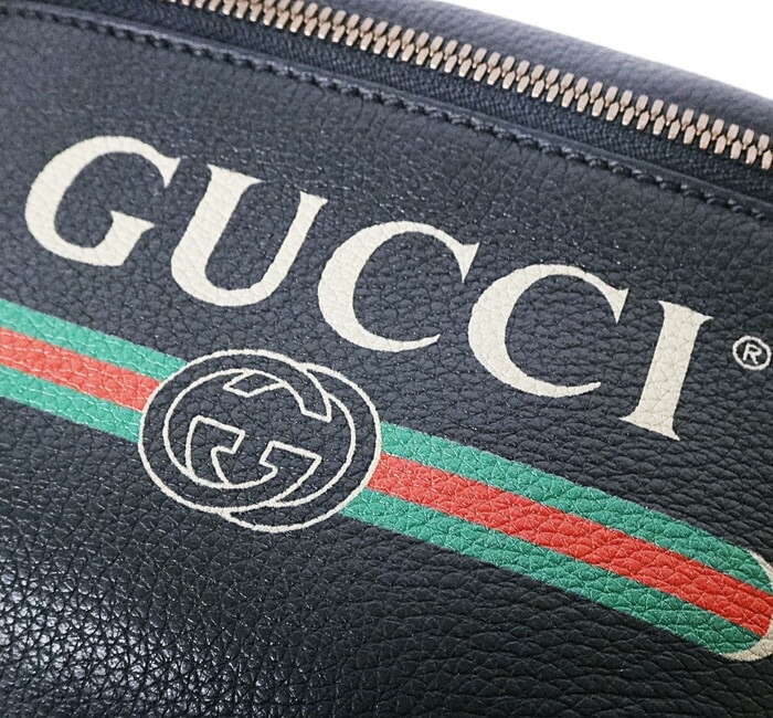 Sランク】Gucci(グッチ) ヴィンテージロゴ レザー ボディバッグ 527792