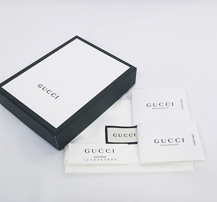 Sランク】Gucci(グッチ) グッチ プチ マーモント カードケース 名刺