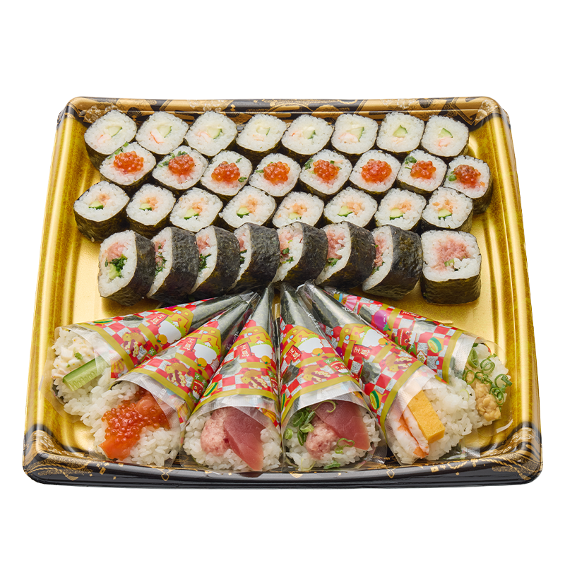[B24]手巻き海鮮巻物セット　パーティーサイズ