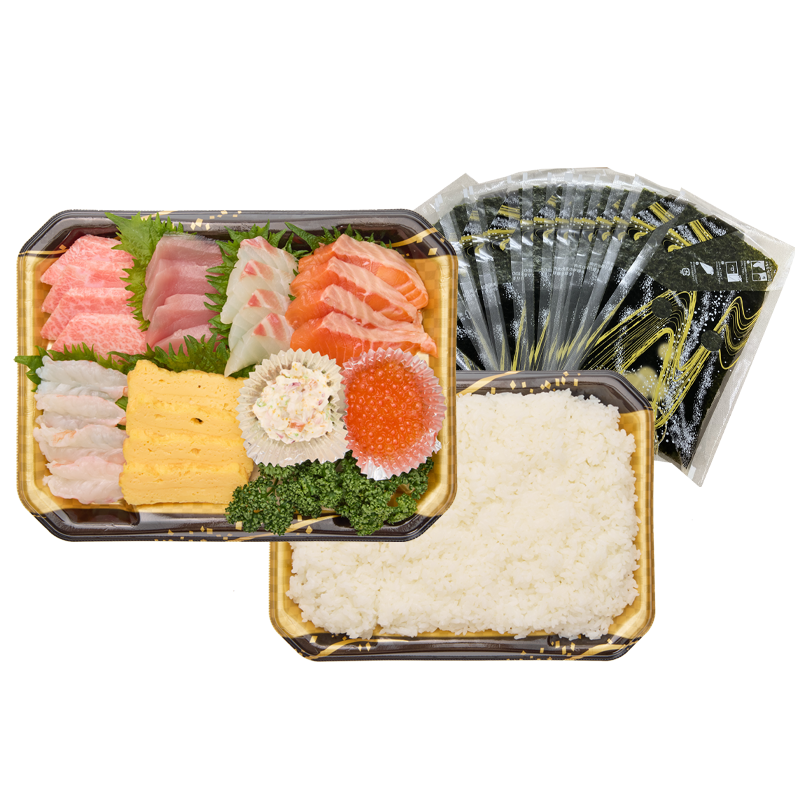 [A73]巻き巻きわたぴーセット（海苔付き）