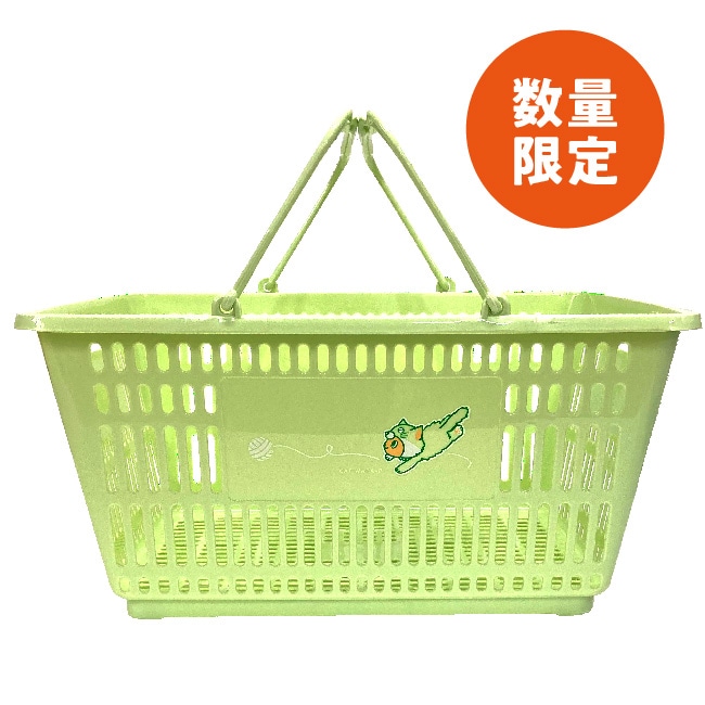  わたぴーショッピングバスケット 猫2025