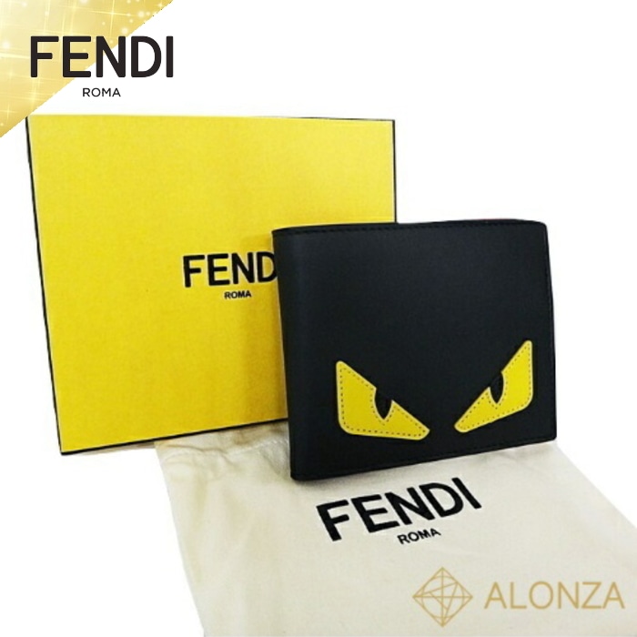 【SAランク】FENDI(フェンディ) マルチカラーレザー 財布